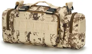 Fanny Deployment Bag Tactical Waist Pack Small Sling Pack Hand Carry Handlebar Bag (Desert Digital)