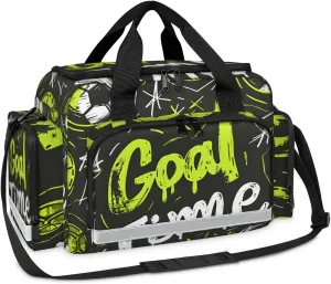 First Aid Bags Empty, Abstract Soccer Emergency Bag Cartoon Football First Aid Kit Multiple Compartment Kit Carrier On Call Trauma Bag For Paramedics Emergency Medical Supplies Kit