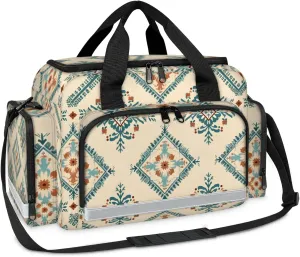 First Aid Bags Empty, Artistic Aztec Emergency Bag First Aid Kit Multiple Compartment Kit Carrier On Call Trauma Bag For Paramedics Emergency Medical Supplies Kit