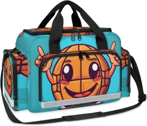 First Aid Bags Empty, Cartoon Basketball Emergency Bag First Aid Kit Multiple Compartment Kit Carrier On Call Trauma Bag For Paramedics Emergency Medical Supplies Kit