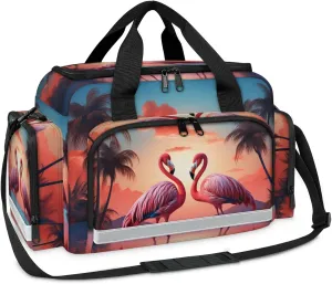 First Aid Bags Empty, Charming Flamingo Emergency Bag First Aid Kit Multiple Compartment Kit Carrier On Call Trauma Bag For Paramedics Emergency Medical Supplies Kit