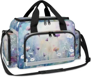 First Aid Bags Empty, Cute Cherry Emergency Bag First Aid Kit Multiple Compartment Kit Carrier On Call Trauma Bag For Paramedics Emergency Medical Supplies Kit