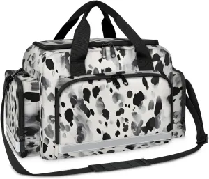 First Aid Bags Empty, Fashionable Leopard Print Emergency Bag First Aid Kit Multiple Compartment Kit Carrier On Call Trauma Bag For Paramedics Emergency Medical Supplies Kit