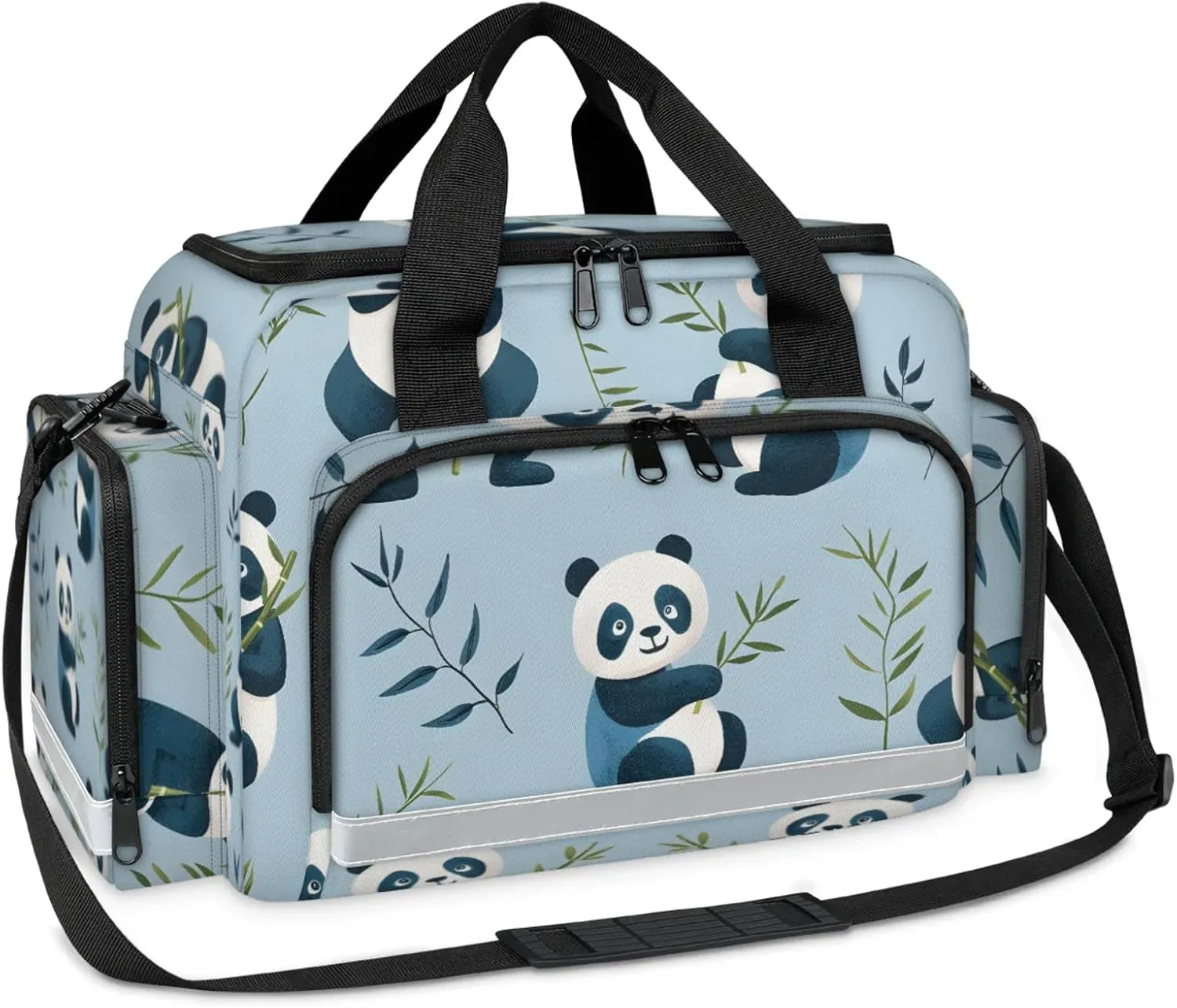 First Aid Bags Empty, Iconic Panda Emergency Bag First Aid Kit Multiple Compartment Kit Carrier On Call Trauma Bag For Paramedics Emergency Medical Supplies Kit