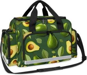 First Aid Bags Empty, Juicy Avocado Emergency Bag First Aid Kit Multiple Compartment Kit Carrier On Call Trauma Bag For Paramedics Emergency Medical Supplies Kit