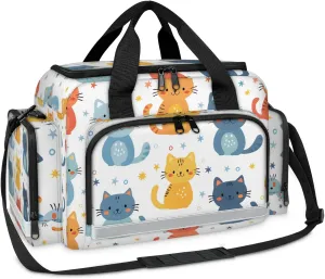 First Aid Bags Empty, Lazy Cats Emergency Bag First Aid Kit Multiple Compartment Kit Carrier On Call Trauma Bag For Paramedics Emergency Medical Supplies Kit