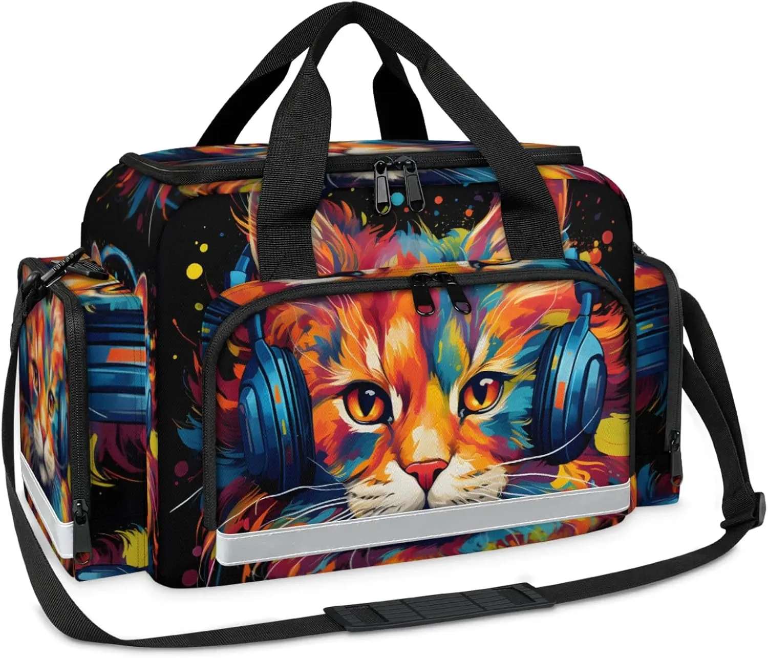 First Aid Bags Empty, Maine Coon Cat Emergency Bag First Aid Kit Multiple Compartment Kit Carrier On Call Trauma Bag For Paramedics Emergency Medical Supplies Kit
