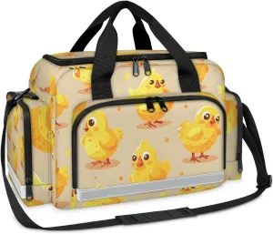 First Aid Bags Empty, Pepper Chicken Emergency Bag First Aid Kit Multiple Compartment Kit Carrier On Call Trauma Bag For Paramedics Emergency Medical Supplies Kit
