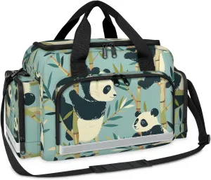 First Aid Bags Empty, Pristine Panda Emergency Bag First Aid Kit Multiple Compartment Kit Carrier On Call Trauma Bag For Paramedics Emergency Medical Supplies Kit