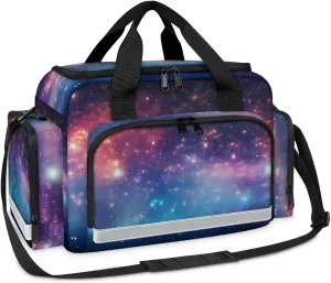 First Aid Bags Empty, Romantic Starry Sky Emergency Bag First Aid Kit Multiple Compartment Kit Carrier On Call Trauma Bag For Paramedics Emergency Medical Supplies Kit