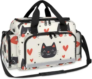 First Aid Bags Empty, Scottish Fold Cat Emergency Bag First Aid Kit Multiple Compartment Kit Carrier On Call Trauma Bag For Paramedics Emergency Medical Supplies Kit