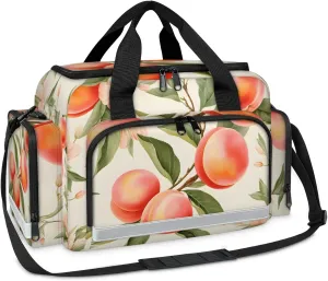 First Aid Bags Empty, Tasty Peach Emergency Bag First Aid Kit Multiple Compartment Kit Carrier On Call Trauma Bag For Paramedics Emergency Medical Supplies Kit