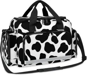 First Aid Bags Empty, Warm Leopard Print Emergency Bag First Aid Kit Multiple Compartment Kit Carrier On Call Trauma Bag For Paramedics Emergency Medical Supplies Kit
