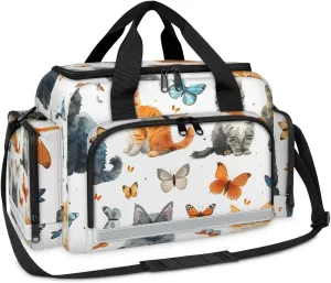 First Aid Bags Empty, Wild Cats Emergency Bag First Aid Kit Multiple Compartment Kit Carrier On Call Trauma Bag For Paramedics Emergency Medical Supplies Kit