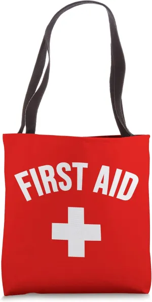 FIRST AID CROSS MEDIC EVENT STAFF UNIFORM EMERGENCY Tote Bag