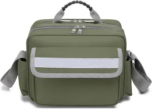First Aid Kit Bag Empty, Travel Medical Bag Portable Pouch Medicine Bag Organizer Storage, Travel Emergency Kit for Home Outdoor Travel Camping Hiking Office Car