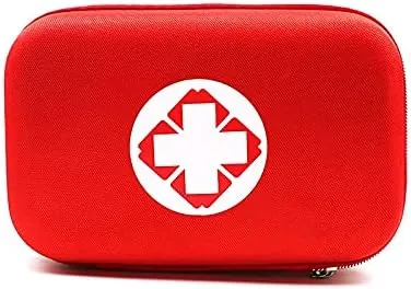First Aid Kit First aid kit Portable Emergency Medical Bag First Aid Outdoor Travel Camping Equipment Medicine First Aid Kits(Orange empty bag)