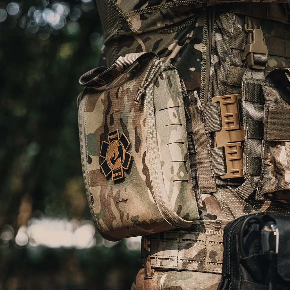 First Aid Kit (Outdoor, Camping, Military - IFAK Bag Trauma, Survival Pouch)