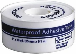 First Aid Only M688-P-001: 1" X10 Yd. Waterproof First Aid Tape