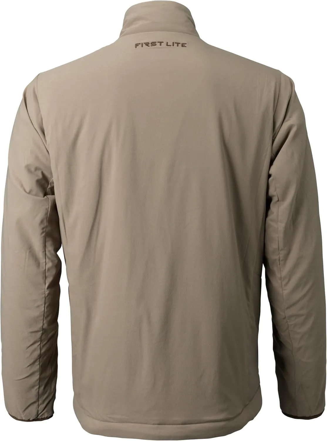 First Lite Men's Primer Puffy Jacket - Insulated Windproof Camo Waterfowl Hunting Coat