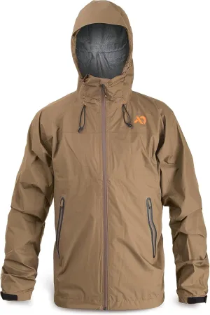 First Lite Men's Vapor Stormlight Ultralight Rain Jacket - Waterproof Breathable Camo Hunting Coat