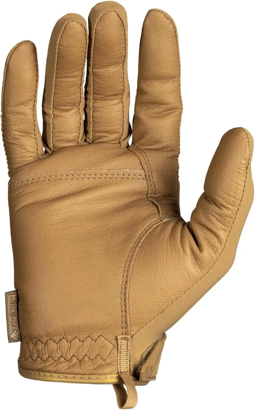 First Tactical Men’s Lightweight Patrol Glove | Skin Tight Goatskin Palm with Touchscreen Capability