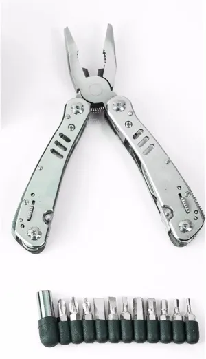 Fit for Stainless Steel EDC Folding Plier Multitool Pliers Multi Tool Wire Cable Cutters Outdoors Tools (Color : G301X)