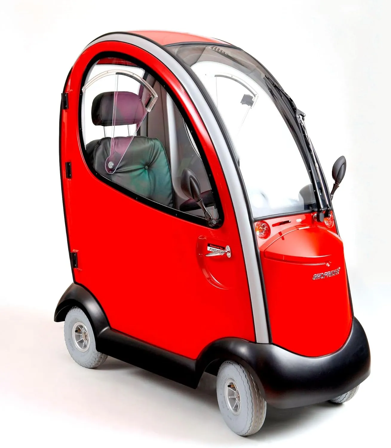 Flagship Enclosed Scooter, Red