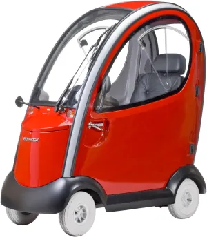 Flagship Enclosed Scooter, Red