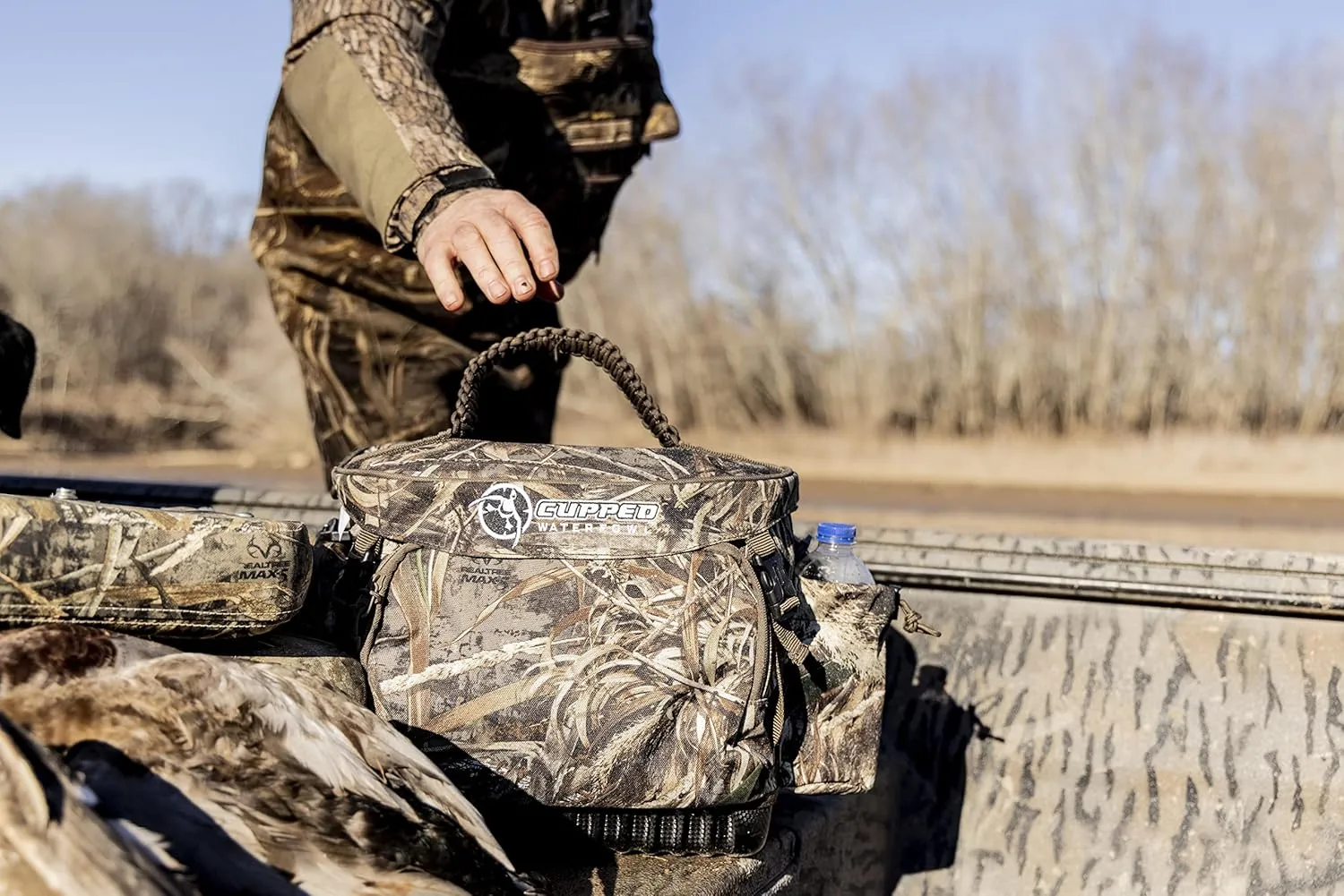Floating Blind Bag, Hunting Blind Bag with Water-Resistant Shell and Foam Lining for Flotation