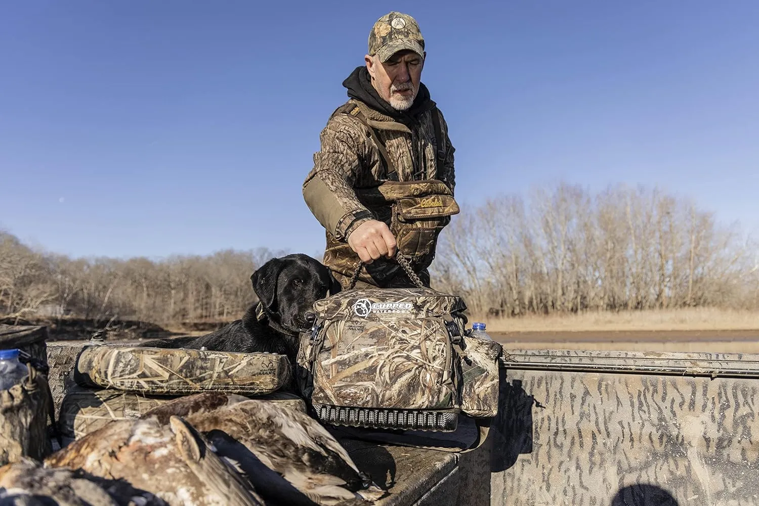 Floating Blind Bag, Hunting Blind Bag with Water-Resistant Shell and Foam Lining for Flotation