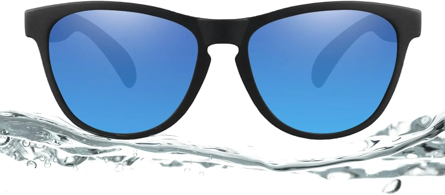 Floating Polarized Fishing Sunglasses for Men Women, Sailing Boating Gifts Beach Cool Style Glasses