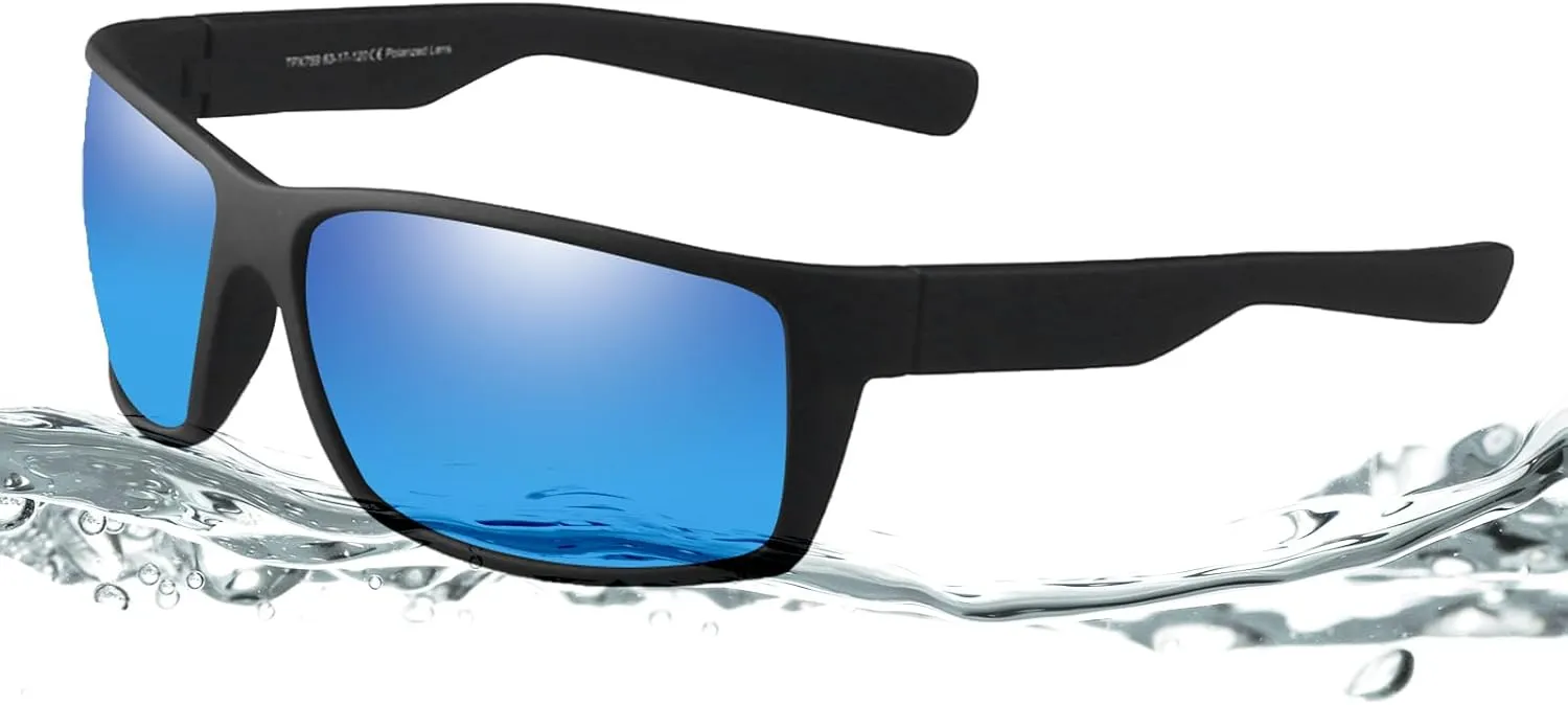 Floating Polarized Fishing Sunglasses for Men Women, Sailing Boating Gifts Beach Cool Style Glasses