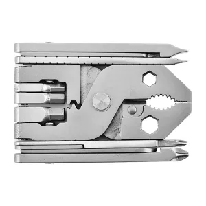 Foldable Pliers,25 in 1 Foldable Pliers Stainless Steel Folding Pliers Multifunctional Compact Pliers Portable Pliers Screwdriver Multi Tool for Home Outdoor