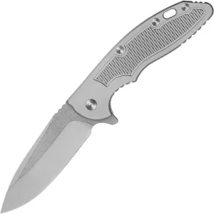 Folding Hunting Knives 8.3 Inch 5Cr13 Steel Pocket Knife with Aluminum Alloy Handle Clip Outdoor Camping Survival Tool for Hiking Hunting Cutting