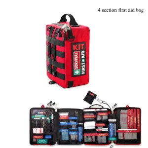 for Survival Kits Rescue Kit Travel First Waterproof Molle Hurry, act fast Money-saving Portable Cycling Aid Hiking Camping Treatment Bag Medical Emergency
