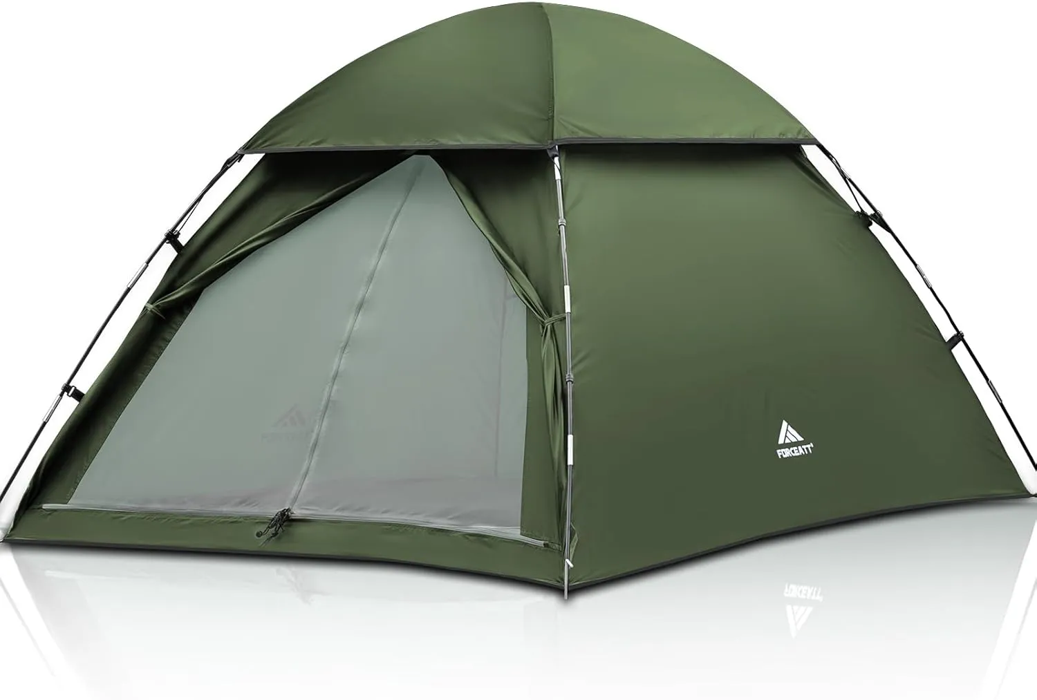 Forceatt 2 Person Backpacking Tent, Easy Setup Dome Tent, Lightweight Portable Camping Tent for Camping, Festivals, Backyard, Sleepovers and Beach