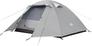 Forceatt Camping Tent 2/3/4 Person, Professional Waterproof & Windproof Lightweight Backpacking Tent Suitable for Outdoor,Hiking,Camping, Mountaineering and Travel
