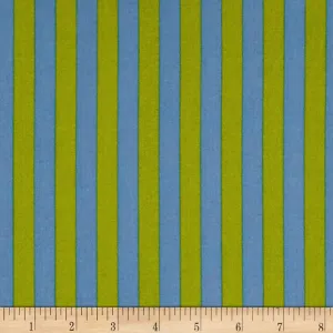 FreeSpirit Tula Pink All Stars Tent Stripe Myrtle Fabric by The Yard
