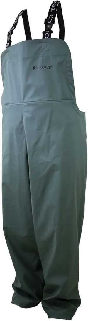 FROGG TOGGS Men's WayPoint Angler Waterproof, Durable Bibs with 4-Way Stretch