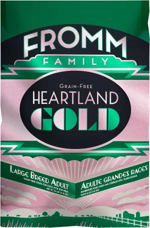 Fromm Heartland Gold Large Breed Adult Dog Food - Dry Dog Food for Large & Giant Breeds - Beef Recipe - 26 lb