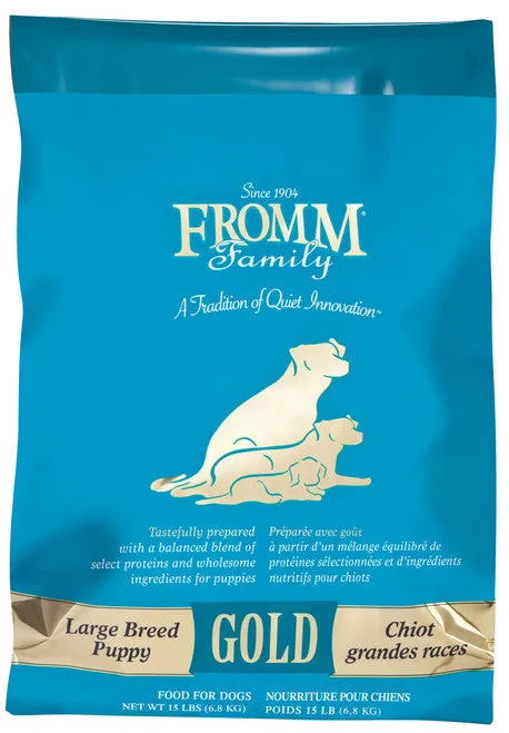 Fromm Large Breed Puppy Gold Dog Food 15 lb