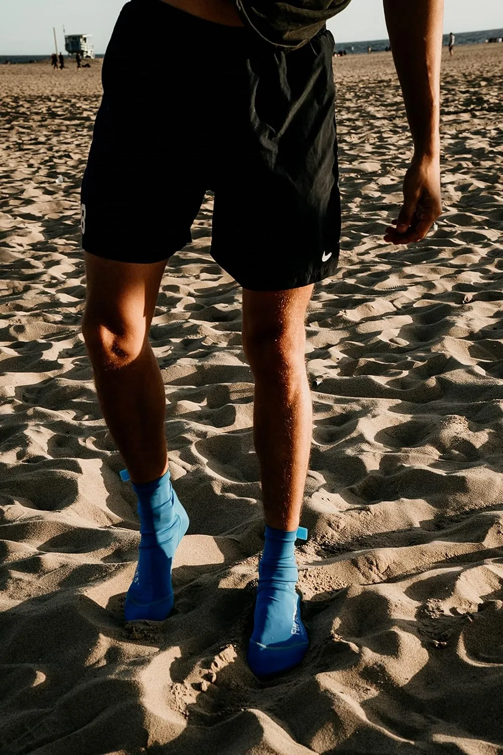 FUN TOES 2 Pairs Beach Socks for Volleyball Soccer, Camping, Rafting, Diving and all sand sports