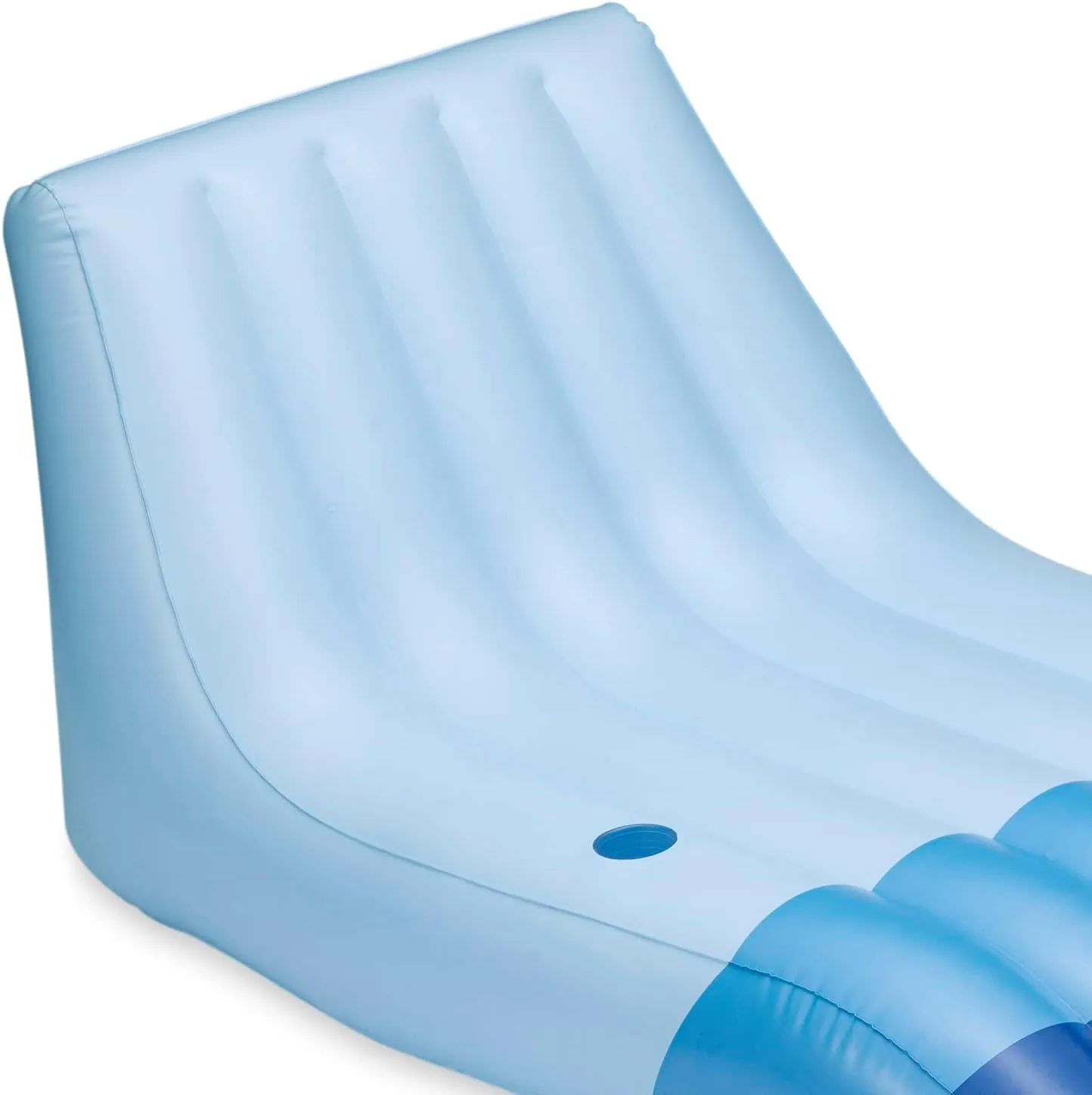Funsicle 5.8 ft Happy Sleeper Inflatable Floating Lounge with Cup Holder