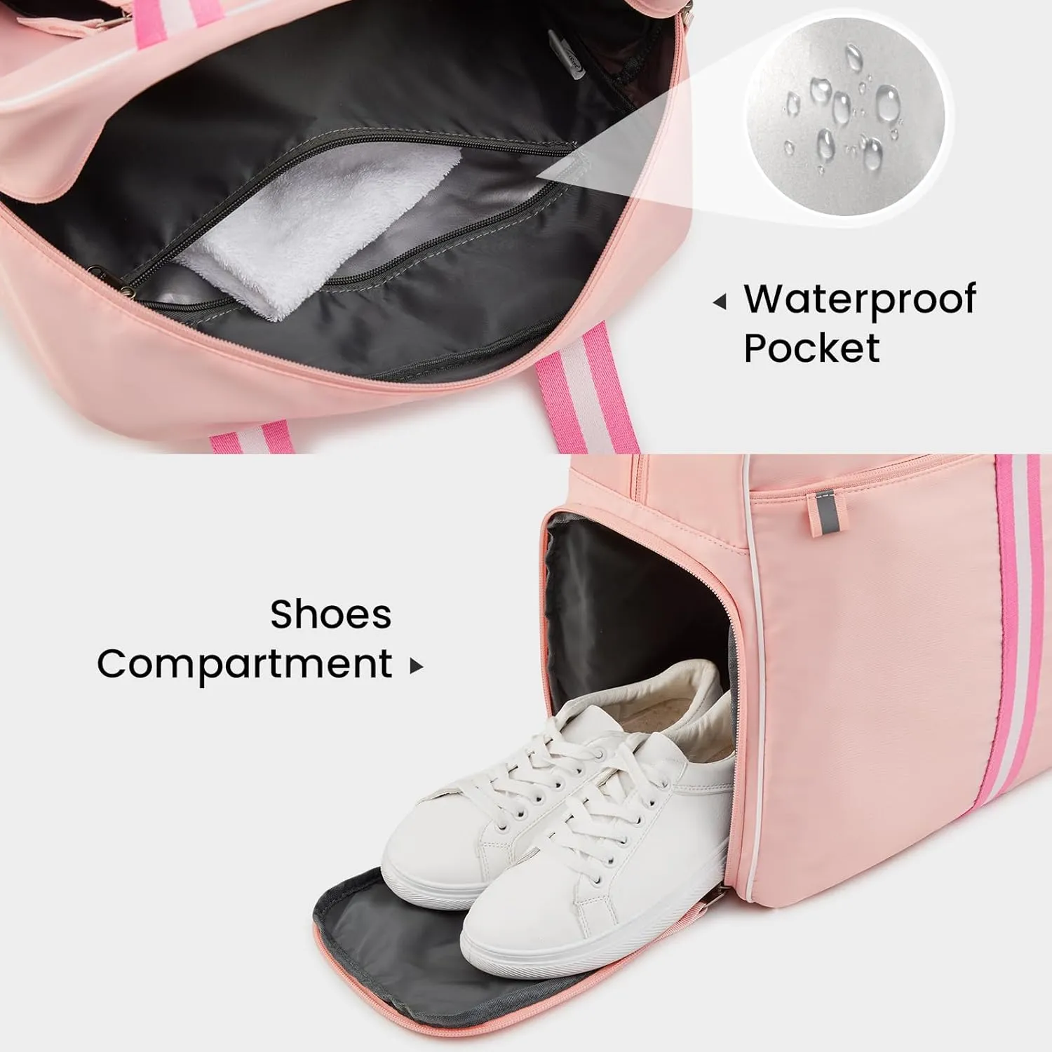 G4Free Pickleball Bag, Pickleball Bag Tote for Women and Men