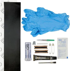 GEAR AID Aquaseal FD Soft Top Repair Kit for Jeep, Convertible Tops, and Fabric Vehicle Covers – Black, Waterproof Adhesive Patch for Rips and Tears, 7" x 10"