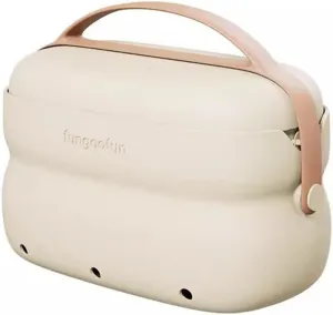 Geerlaqaly Makeup Bag Suitable for Women EVA Dry Wet Separation Large Capacity 2-in-1 Travel Storage Bag Suitable for Beach Travel Outdoor Gym,white