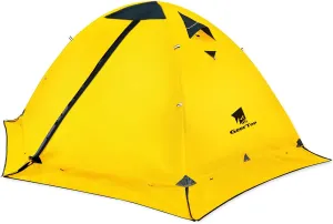 GEERTOP Ultralight 2 Person Backpacking Tent 4 Season Waterproof Camping Tent Double Layer Cold Weather Easy Set Up Tents for Family Camp, Hiking, Hunting Outdoor Mountaineering Travel