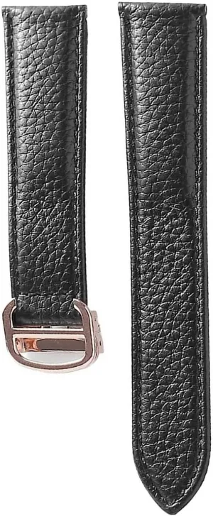 Genuine Leather Watch Band For TANk SOLO Men Lady Strap Bracelet Folding Clasp Belt 17mm 20mm 22mm 23mm 25mm
