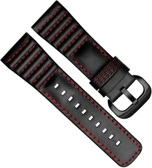 Genuine Leather with Stitches Wrist Watchband Loops watchband for Sevenfriday P3B/01 S2/01 Men Watch Strap